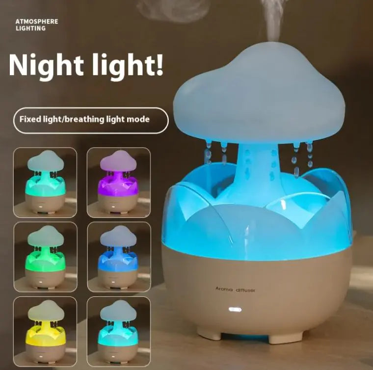 Mute Large Spray Volume Raindrops Aromatherapy Humidification Machine