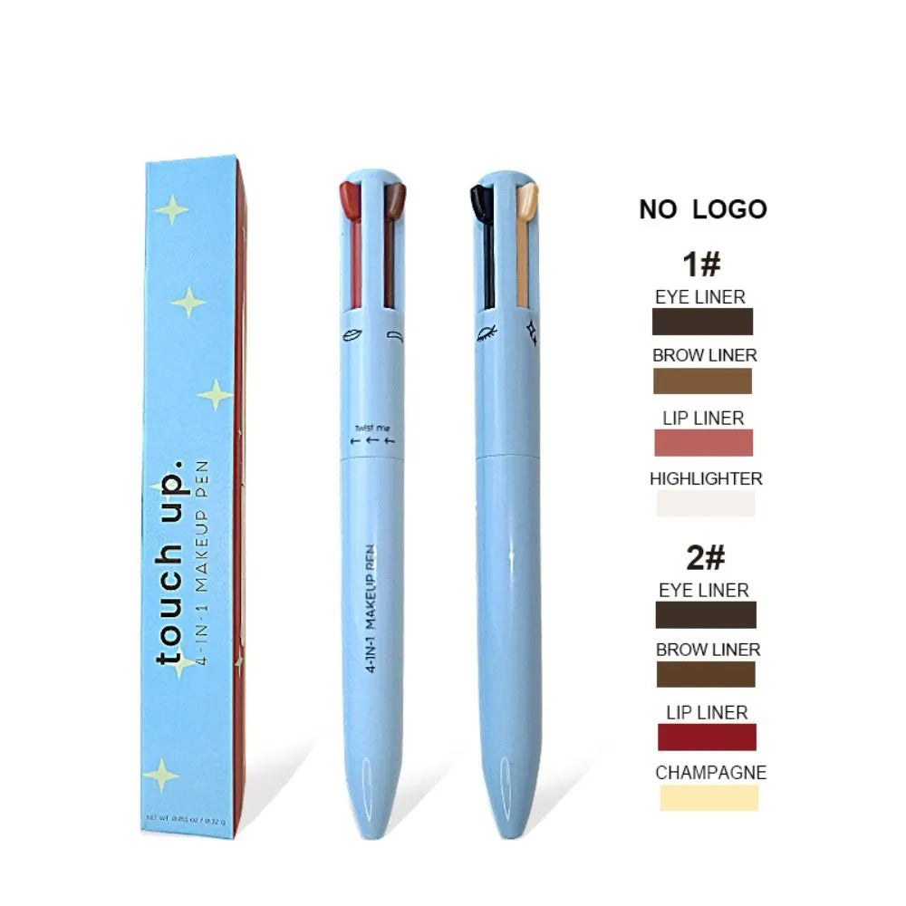 Multi-effect 4 In 1 Eyeliner Eyebrow Pencil