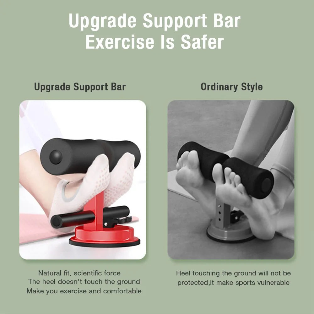 Sit Up Bar with Padded Ankle Support