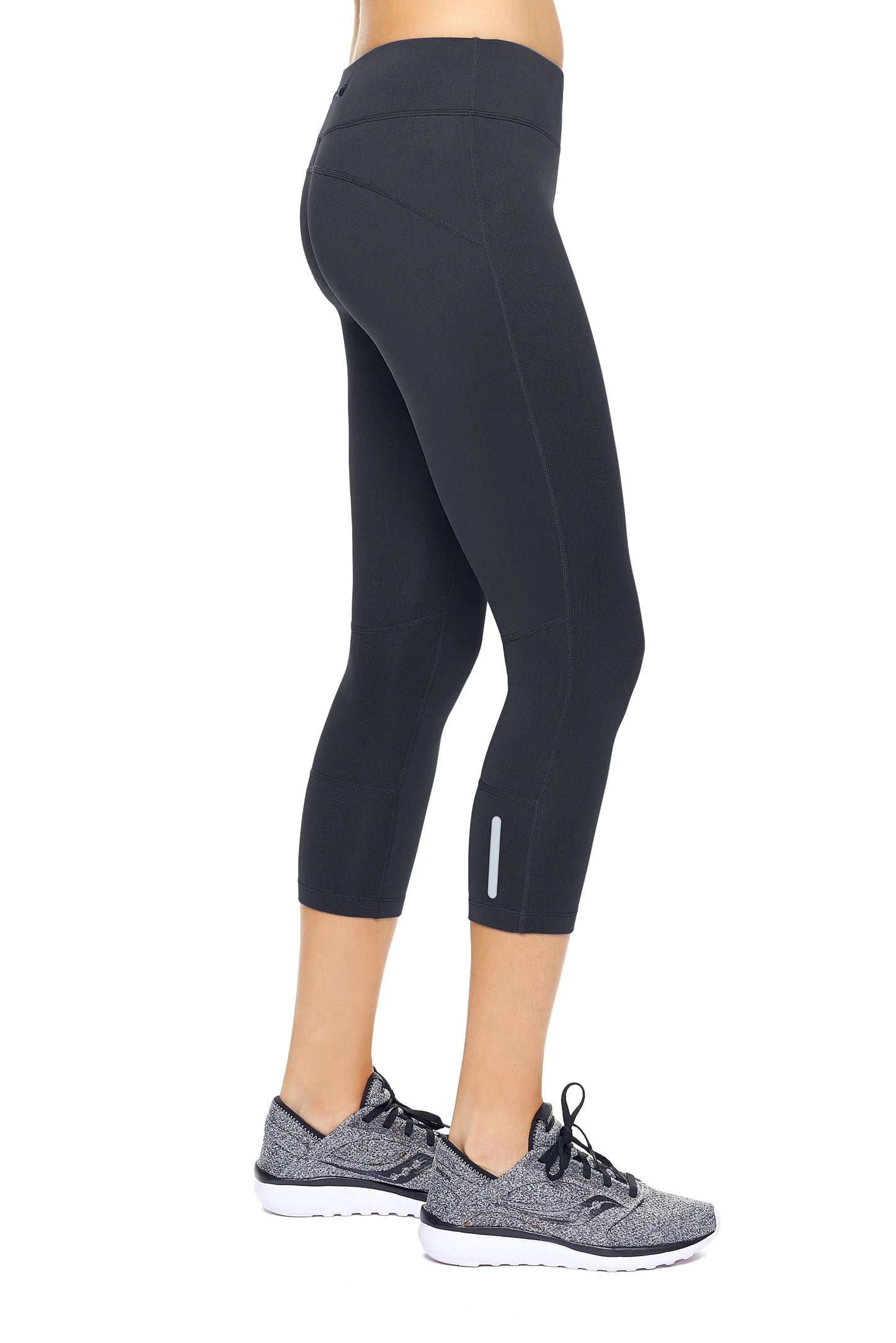 Women's Mid-Rise Zip Pocket Capri Leggings