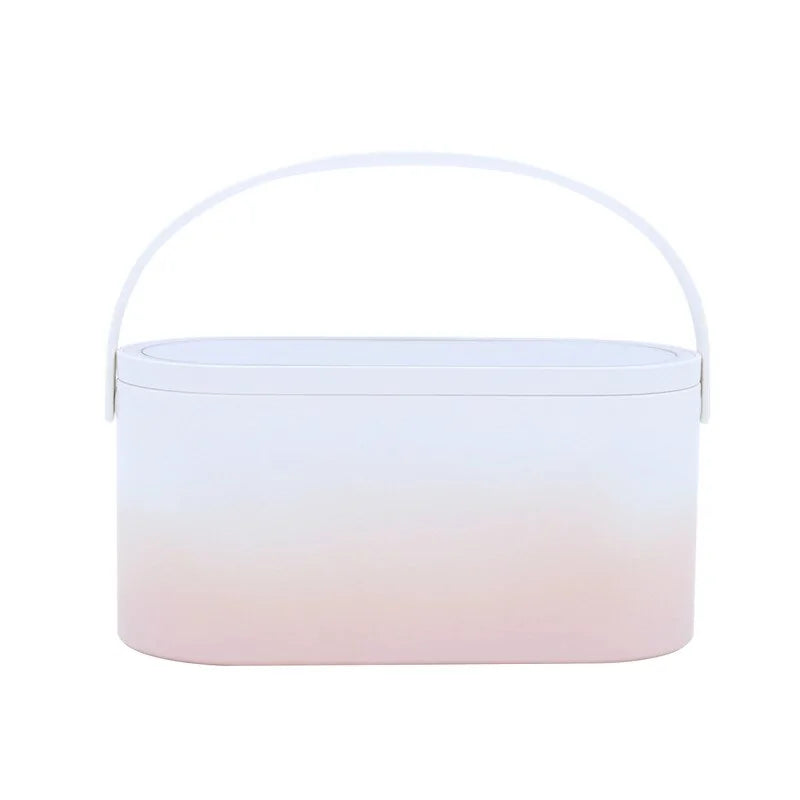 Portable Make-up Box with Make-up Mirror