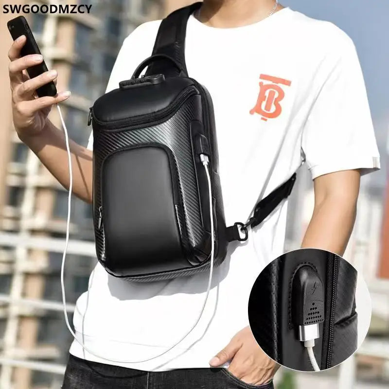 Chest Bag for Men Shoulder Sling Bag Crossbody Bag Pack for Men Chest Pack Handbag for Men Fashion Fanny Pack сумка через плечо