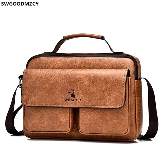 Leather Messenger Bags for Men Crossbody Bags for Men Luxury Office 2024 Shoulder Bag Handbags for Men сумка мессенджер мужская