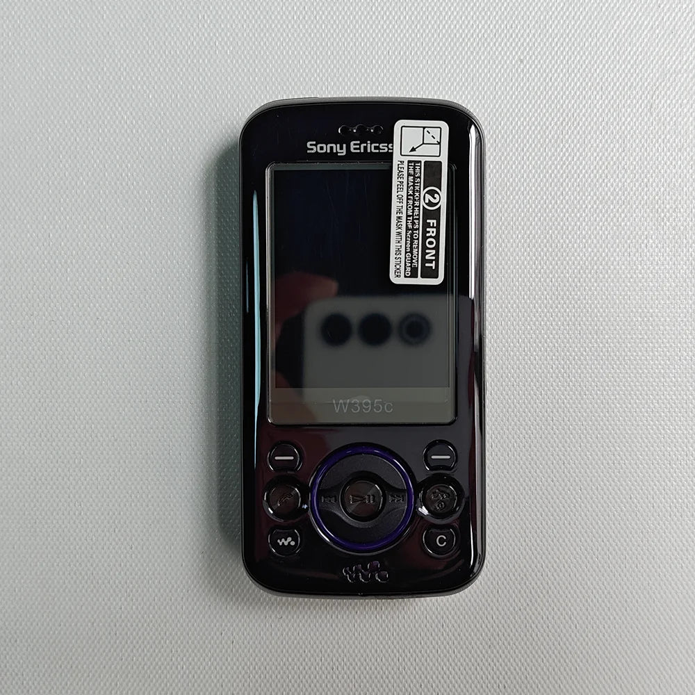 Original Sony Ericsson W395 2G Mobile Phone Unlocked 2.0'' Display 2MP GSM 850/900/1800/1900 FM Radio Bluetooth CellPhone