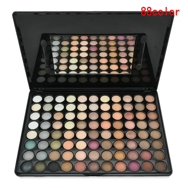 54/120/194 Colors Gliltter Eyeshadow Palette Earth Tones Matte Shimmer Shine Nude Eye Make-up Pallet Kit Cosmetic Women Shadow