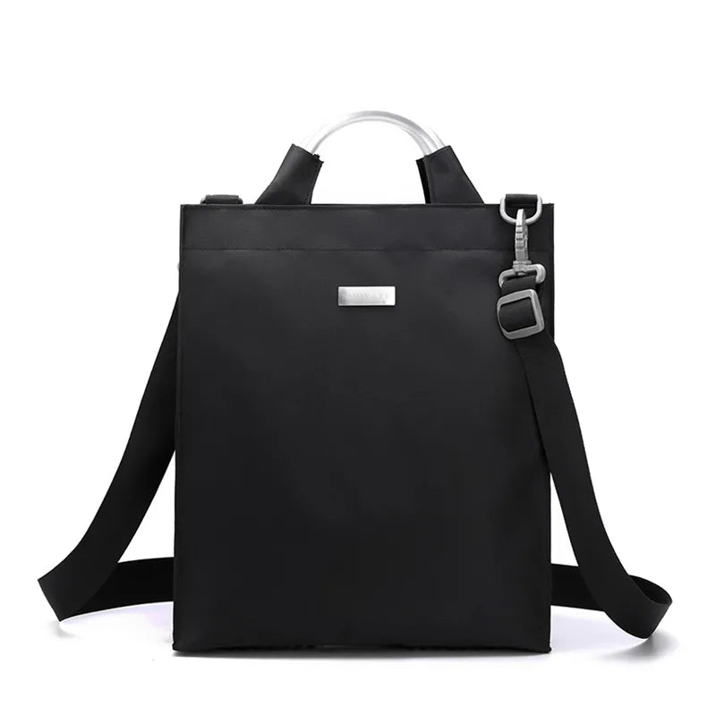 SUOYATE brand Men's Shoulder Bag Boys Crossbody Bag Man Messenger Bag Nylon Male Business bag,horizontal and vertical 2 styles