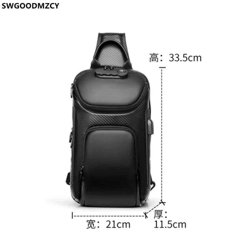 Chest Bag for Men Shoulder Sling Bag Crossbody Bag Pack for Men Chest Pack Handbag for Men Fashion Fanny Pack сумка через плечо