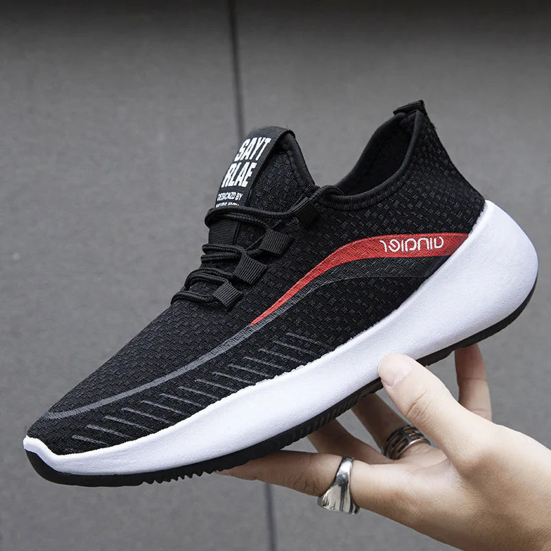 2022 New Popular Personality Flying Woven Spring Breathable Sports Fitness Basketball Casual Fashion Shoes