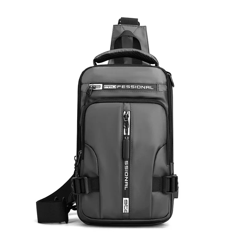 New Shoulder Crossbody Bags Men Multifunctional Backpack Shoulder Casual Chest Business Male Chest Bags Rucksack Travel Pack