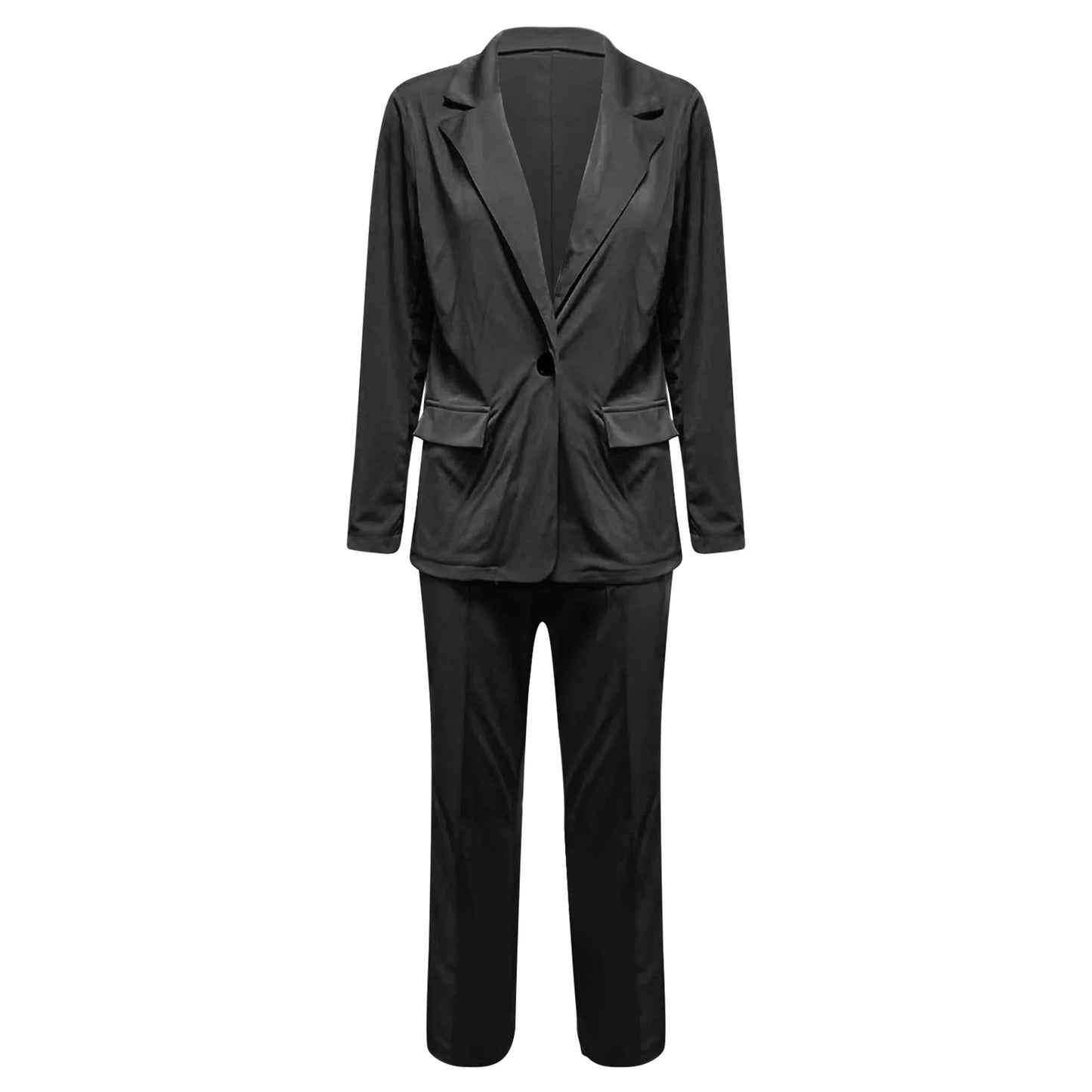 2023 Spring New Women's Leisure Suit Suit Professional 2 Peice Pants Set Women Office Attire Women Suit Blazer Jacket Trousers