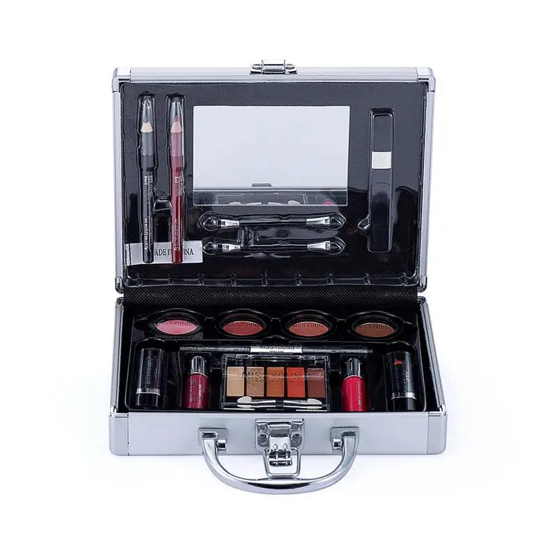 Make Up Set Eyeshadow Lipstick Eyebrow Concealer Powder Brush Complete Makeup Kit For Women Female Beginner Full kit Set