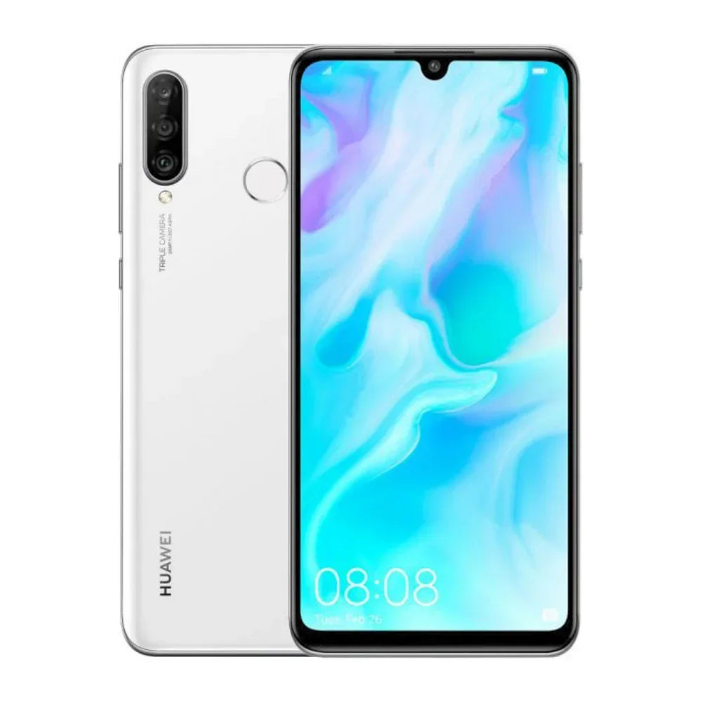 Global,Huawei-P30 Lite,Smartphone Android,6.15 inch,128GB ROM,24MP+32MP Camera,Google Play Store,Cellphones,Unlock Mobile phones