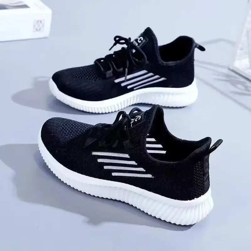 New Women Sneakers 2024 Summer Autumn High Heels Ladies Casual Shoes Women Wedges Platform Shoes Female Thick Bottom Trainer