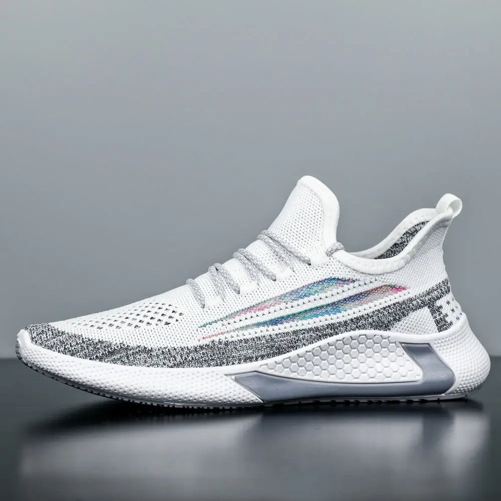 2022 New Popular Personality Flying Woven Spring Breathable Sports Fitness Basketball Casual Fashion Shoes