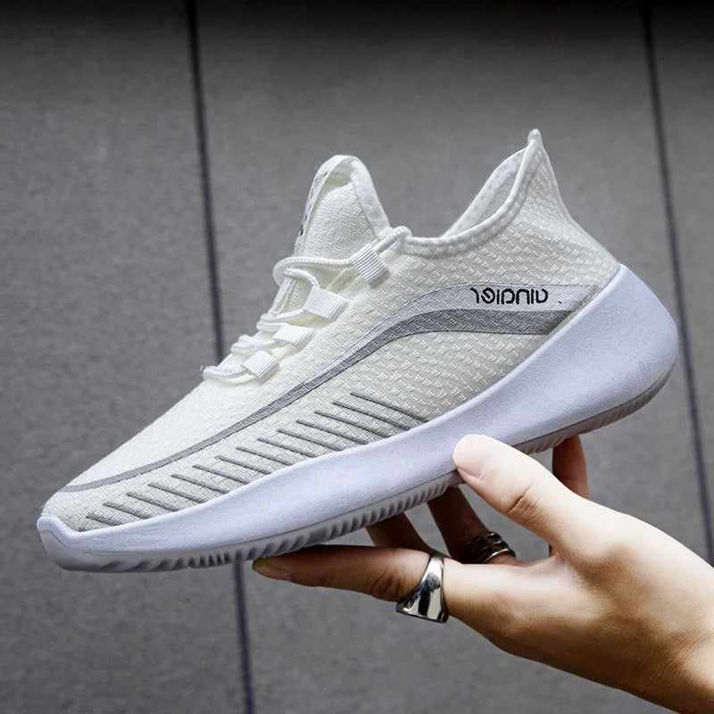 2022 New Popular Personality Flying Woven Spring Breathable Sports Fitness Basketball Casual Fashion Shoes