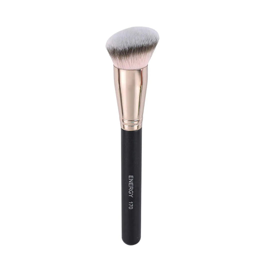 ENERGY Foundation Brush for Liquid Makeup Premium Makeup Brush for Flawless Liquid Cream Foundation Powder Cosmetics Blending Buffing Contouring Vegan Face Brush 170 Large-170