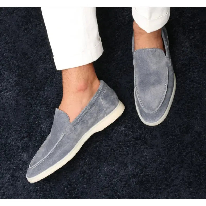 Classic Men's Low Loafer Shoes