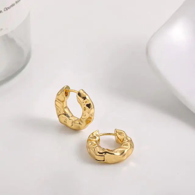 Statement Geometric Hoop Earrings