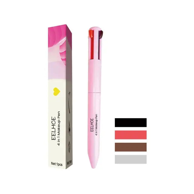 Multi-effect 4 In 1 Eyeliner Eyebrow Pencil