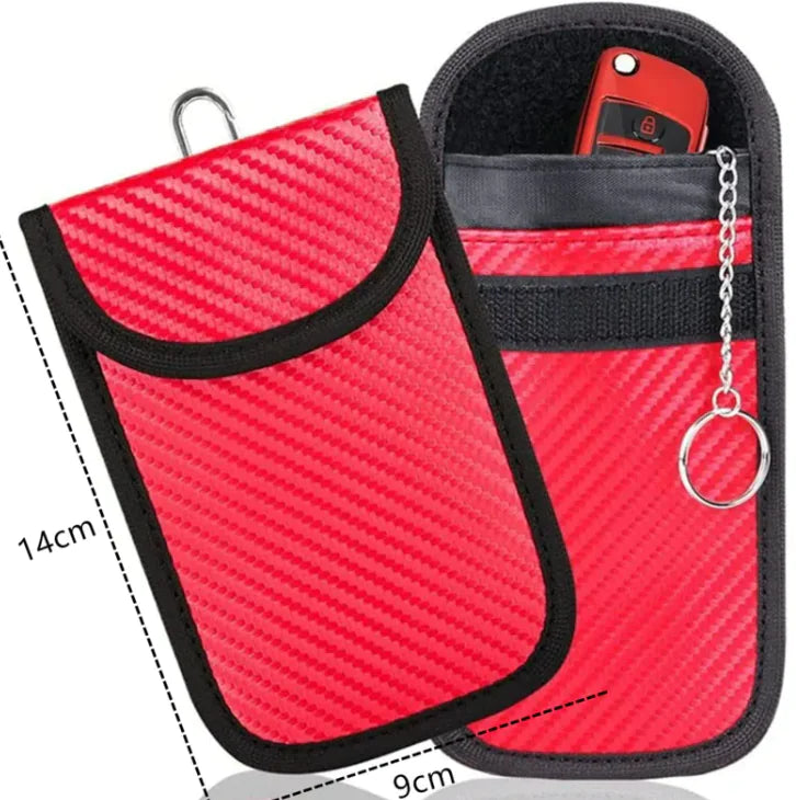 Key Protector Signal Blocking RFID Pouch