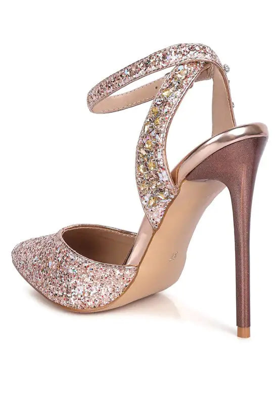 Glitter Stiletto Heels