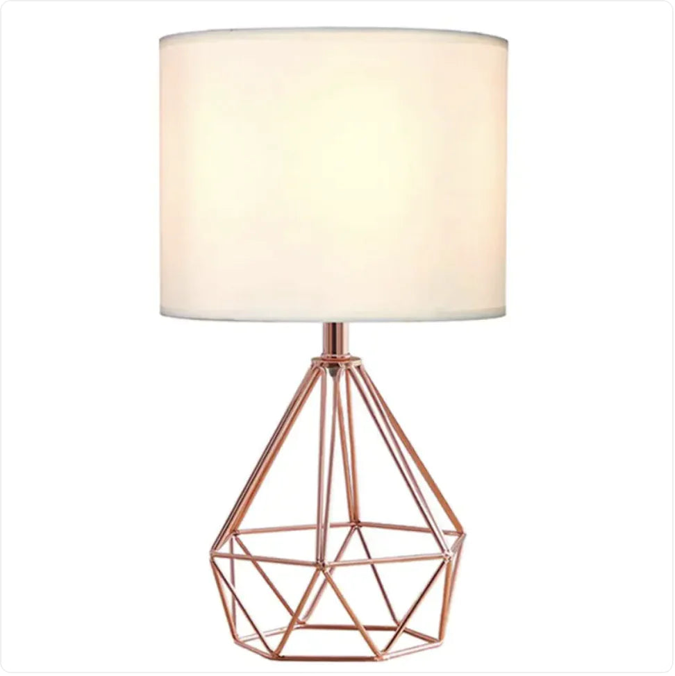 Elegant Crystal Diamond Table Lamp