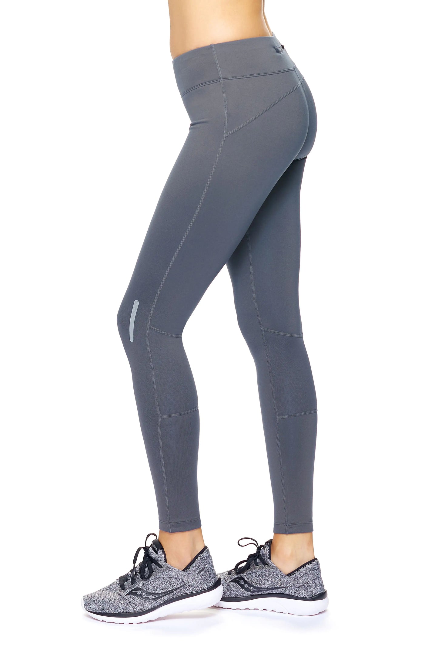 Women's Mid-Rise Zip Pocket Full Length Leggings