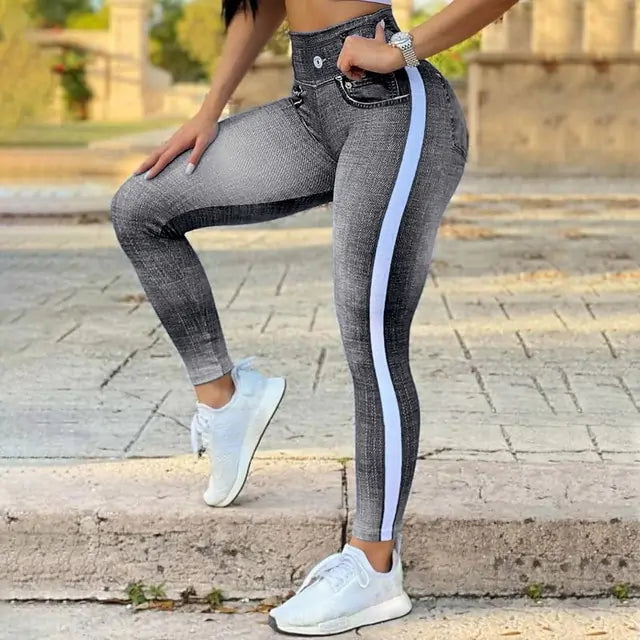 Denim Jeans Leggings